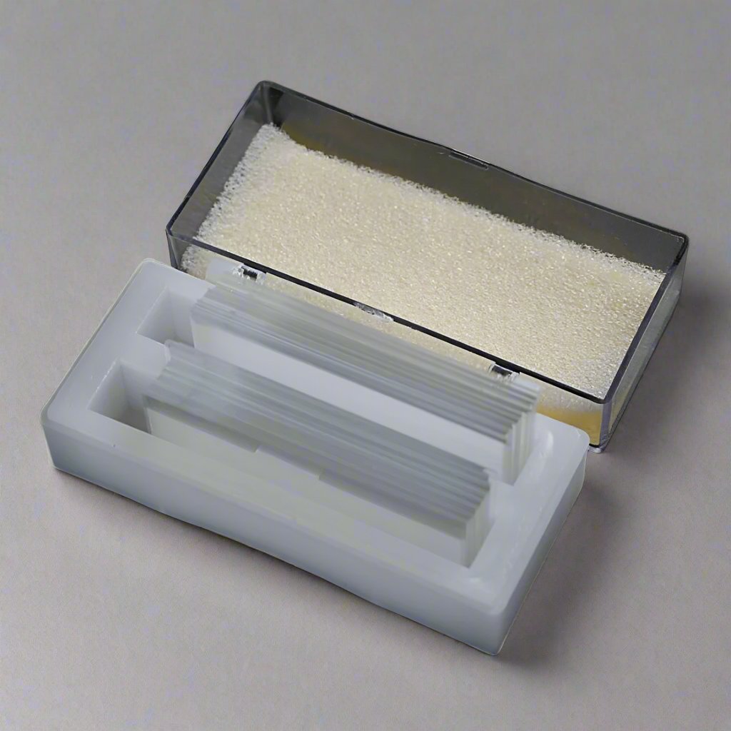 LaboQuip Microscope Coverslips - 24x60mm Borosil. Glass (100pcs) (Al.Pack), CE & UKCA Certified