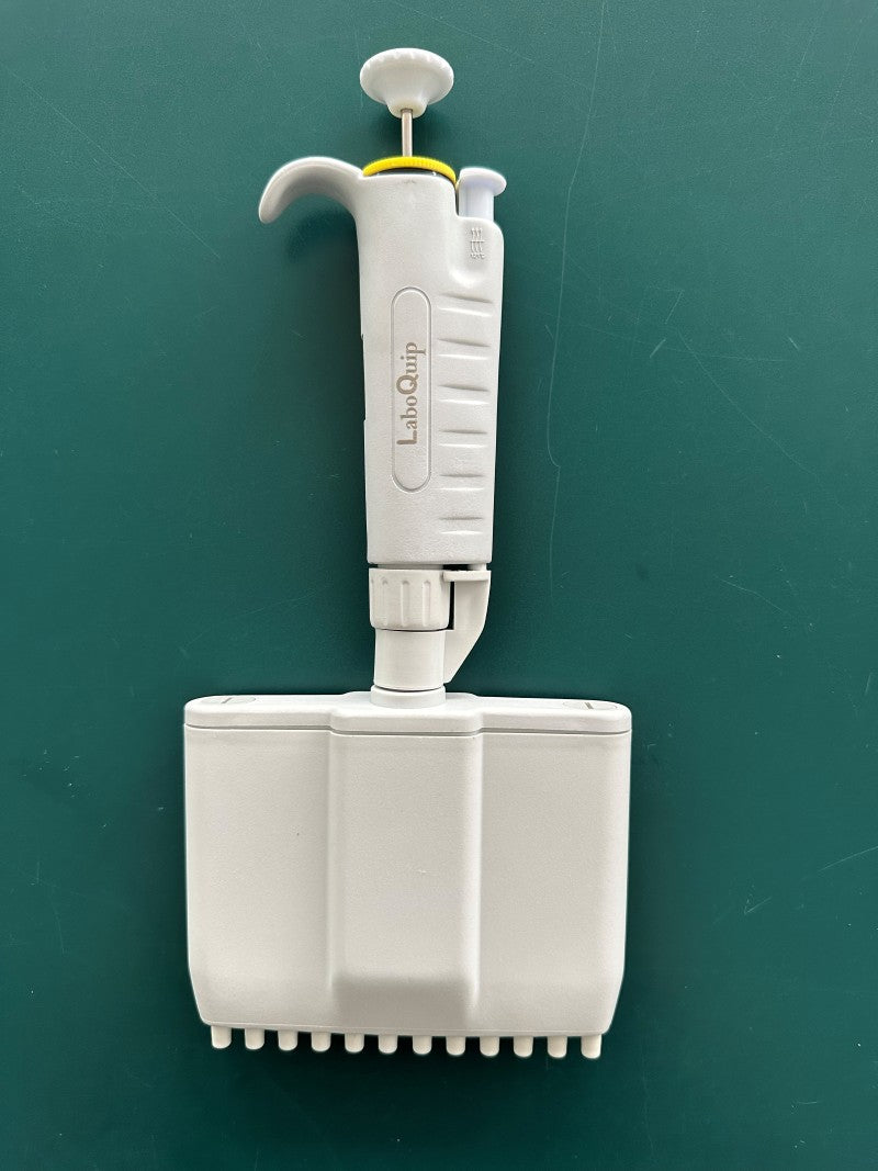 Laboquip Micropipette, 12 Channels, 20-200uL (P-Series) - Fully Autoclavable