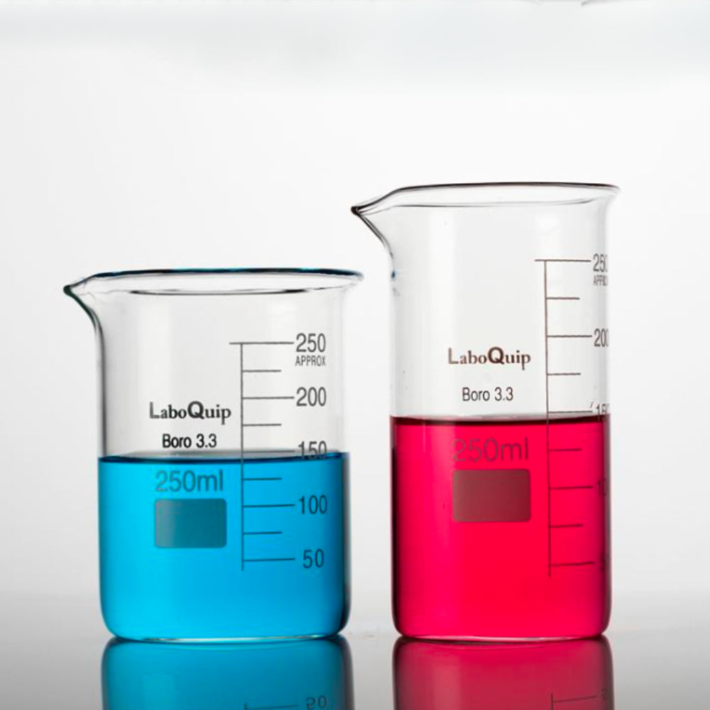 LaboQuip Beaker 250ml Low shape, Borosil.Glass