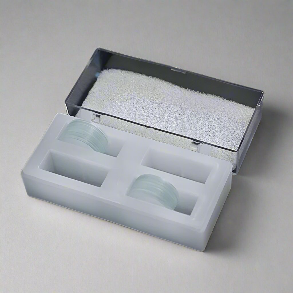 LaboQuip Microscope Coverslips Round- 20mm (100pcs) Glass, No 1 (Al.Pack)