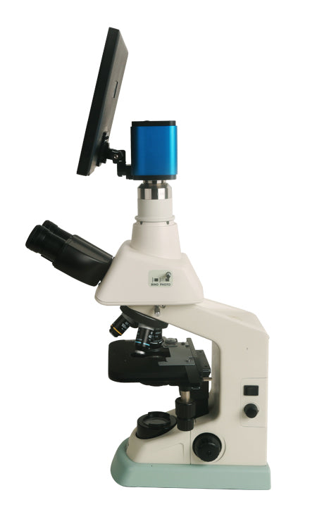 LaboQuip XCAM1080PHD, HDMI Digital Camera for Microscope CMOS, HDMI+ WiFi+ SD, Advanced& Professional with SONY Sensor + HDMI Displayer for XCAM Series Camera with Panasonic IPS LCD