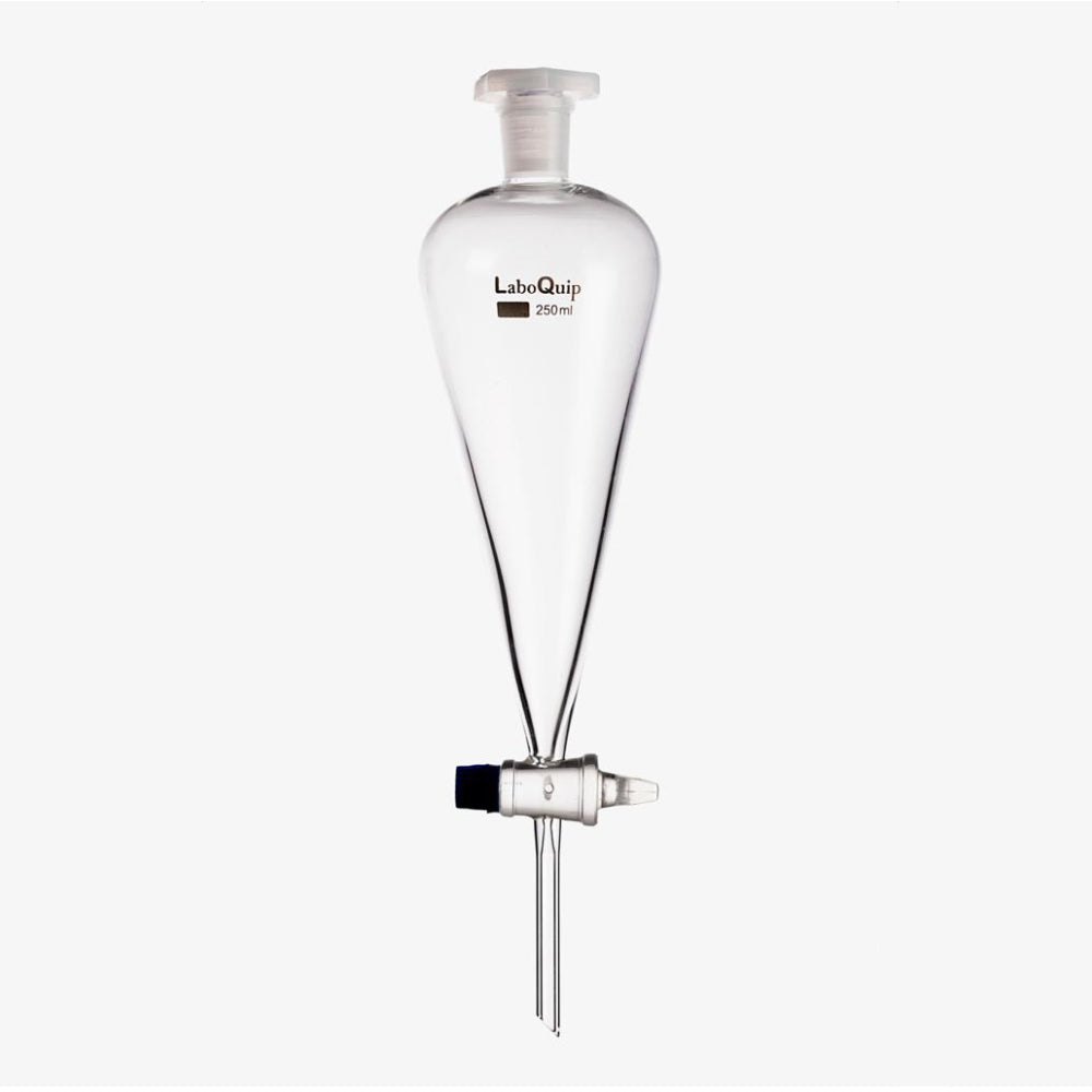 LaboQuip Separatory Funnel 250ml- Glass