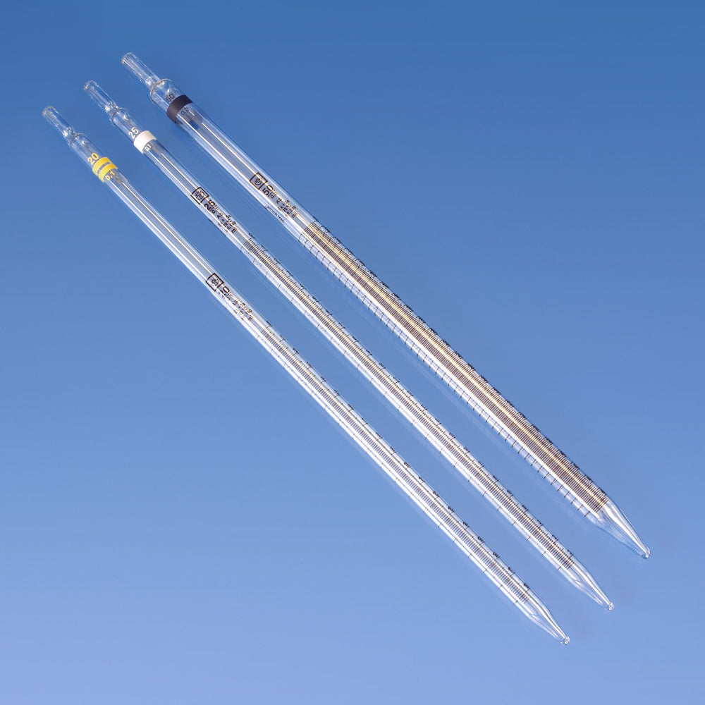 Technosklo Pipette Graduated, Serological 5ml-Glass- Class AS (Made in EU)