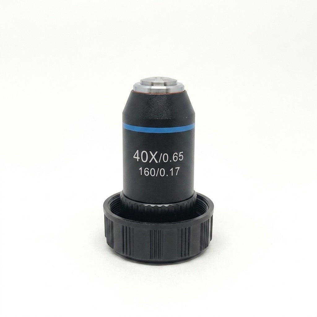Achromatic 40x microscope objective lens for clear and accurate specimen observation