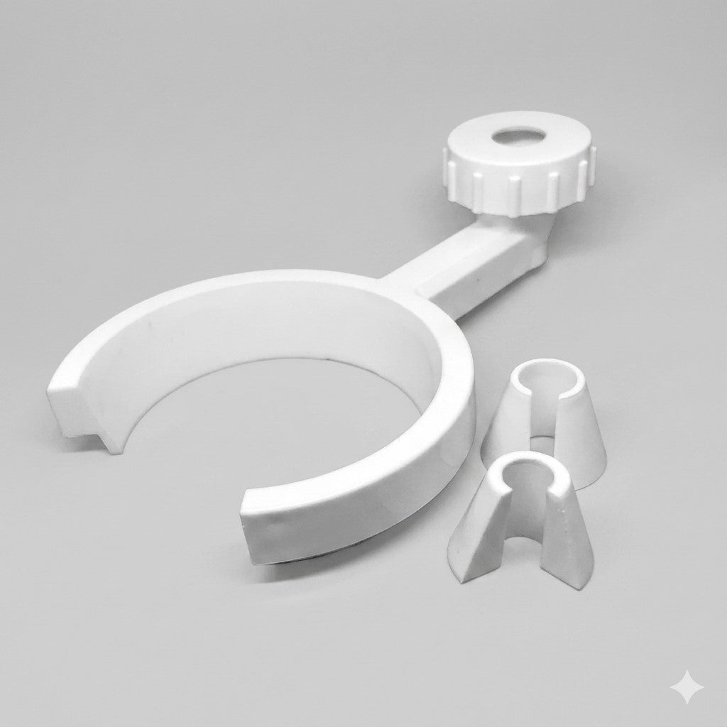 LaboQuip Clamp for Separatory Funnel, Made of Plastic