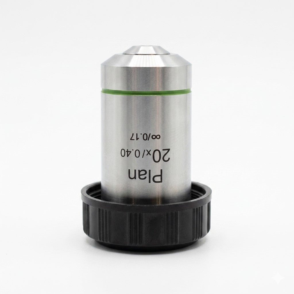 LaboQuip Microscope Objective Lens Infinity Plan Achromatic 20X, Laboratory Optical Equipment