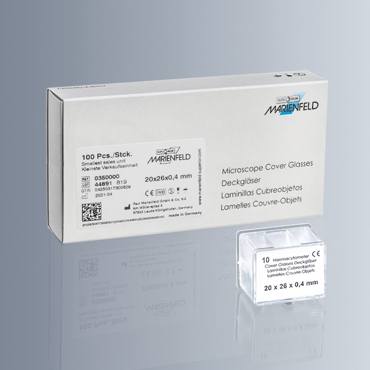 Haemacytometer Cover glasses