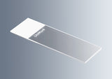 Marienfeld Microscope Slide, White glass, UniMark®, White Color,76x26mm, Pack of 50Pcs,  DIN ISO 8037-1