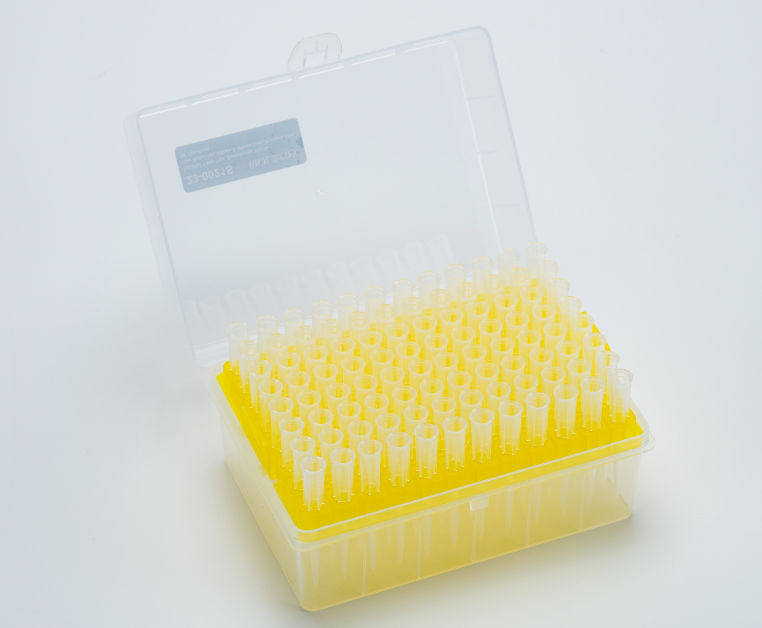 LaboQuip Filter Pipette Tips 200 μl (960 Tips), Universal, Sterile, Extra Long, Low Retention, DNase& RNase Free, Clear, Graduated, Racked