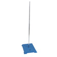 Corrosion-resistant steel pole on LaboQuip 59 cm stand for burettes and separatory funnels
