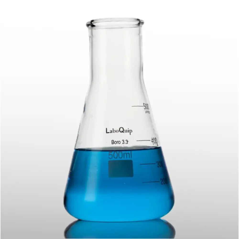 LaboQuip Conical Flask 250ml - Wide-Neck, Borosil.Glass