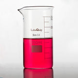 LaboQuip Beaker 400ml - Tall Form- Borosil.Glass