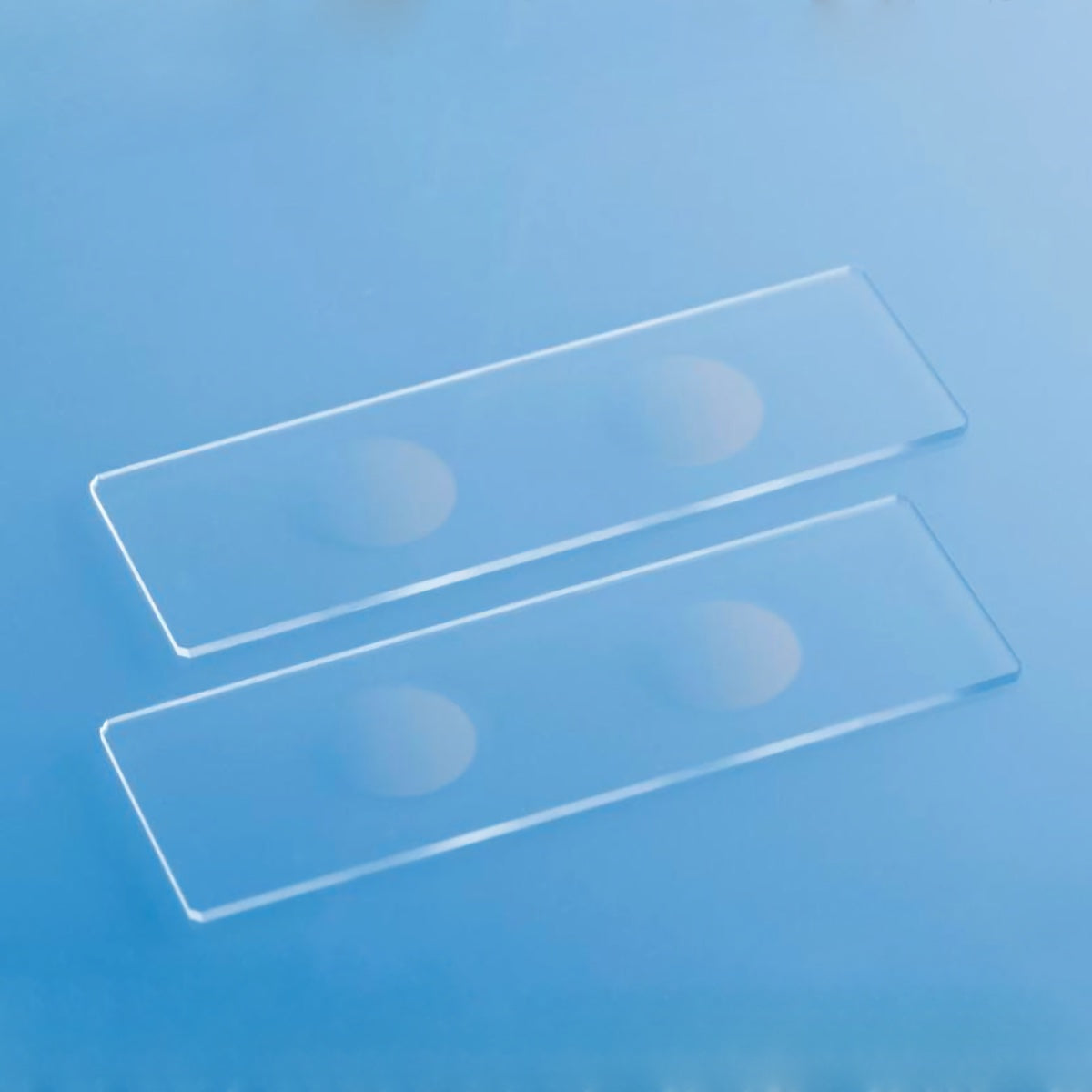 LaboQuip Microscope slide 7104, Double Cavity- Glass(Pack of 50Pcs), CE & UKCA Certified