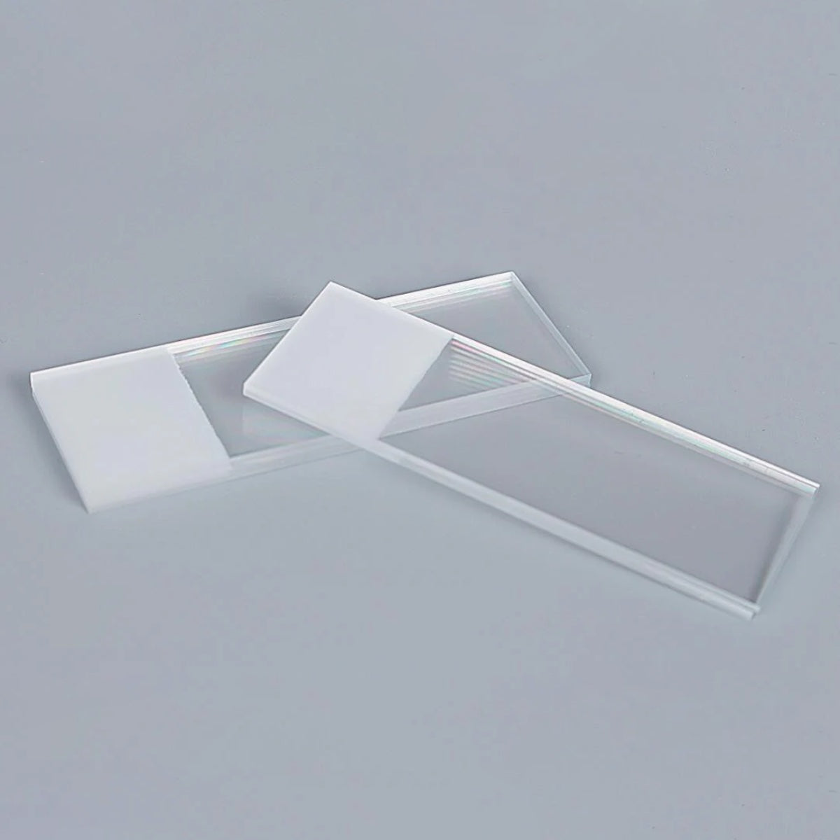 LaboQuip Microscope Slides 7105A, Single side frosted- Super White Glass (Pack of 50Pcs)