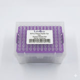 LaboQuip Pipette Tip 10uL Sterile DNase RNase Free Graduated Low Retention Universal, Rack of 96