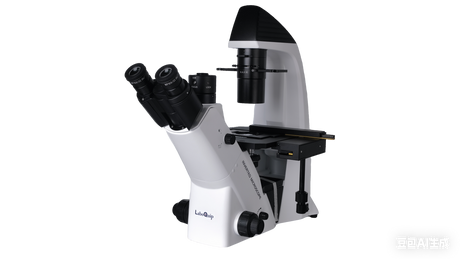 LaboQuip inverted trinocular microscope SHBDS-400 professional research lab
