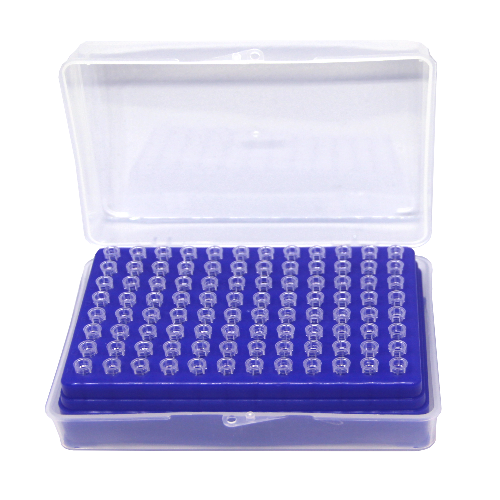 LaboQuip Pipette Tip 10uL, Universal, Autoclavable (Rack of 96 tips)