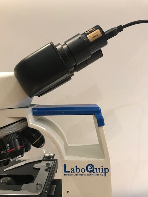 LaboQuip Digital Eyepiece Camera for Microscope, Color SCMOS 5.1 MP, USB 2.0, Advanced & Easy to use