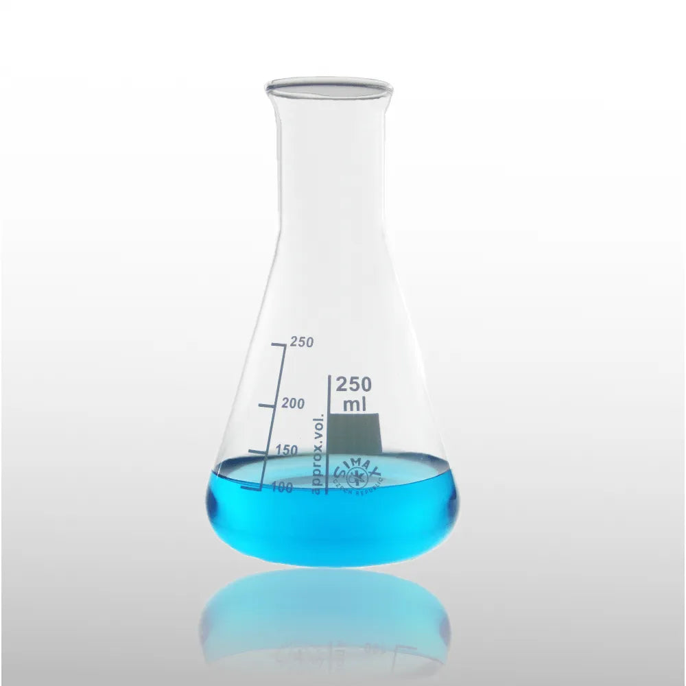 Simax Conical Flask 1000ml - Narrow-Neck (Made in Czech), Borosil.Glass