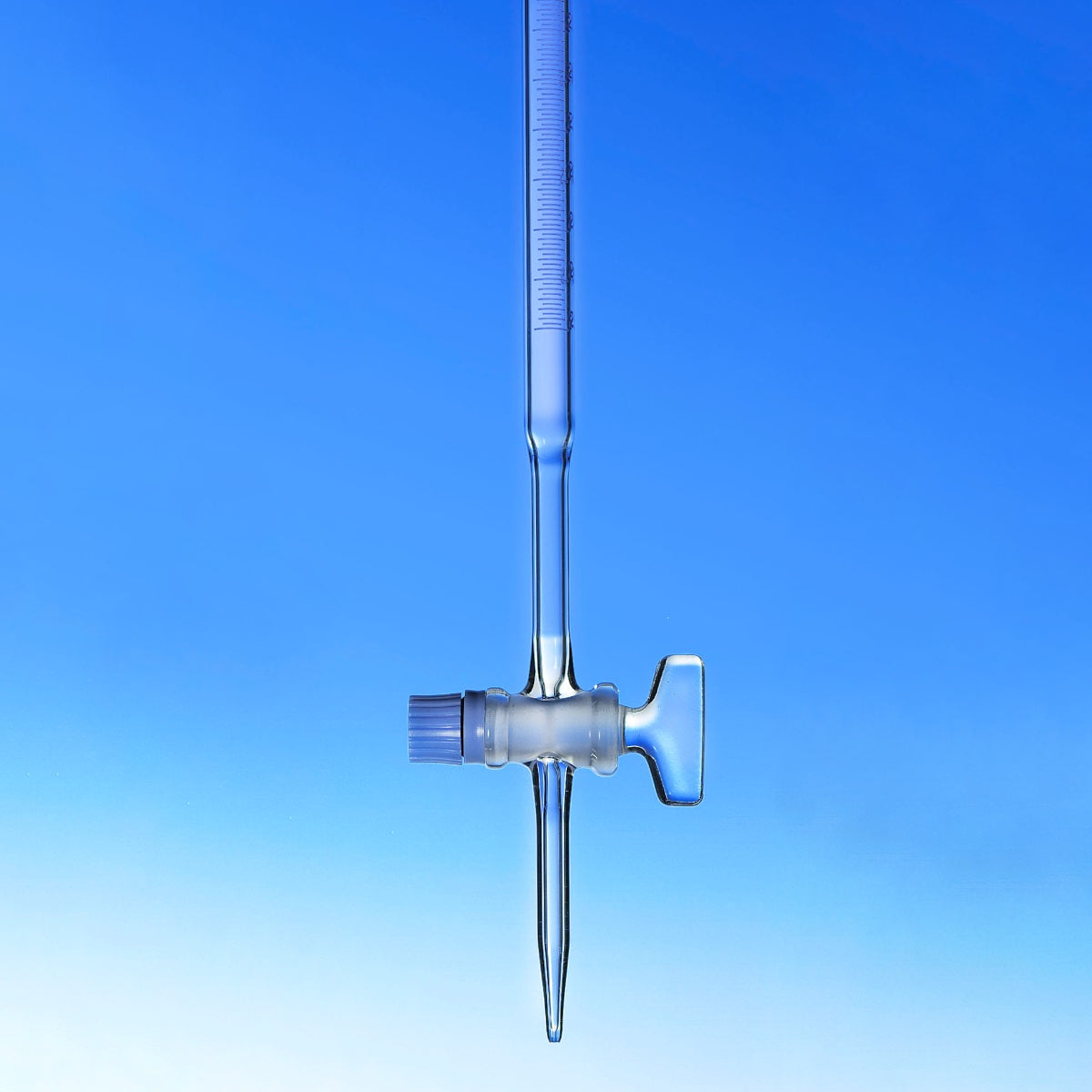 Technosklo Burette Straight 25ml- with stopcock (Made in Czech)