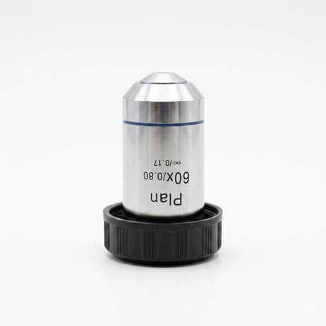 Infinity Plan 60x microscope objective lens providing high-resolution imaging