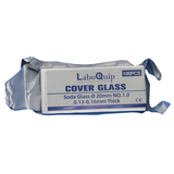 LaboQuip Microscope Coverslips - 24x60mm Borosil. Glass (100pcs) (Al.Pack), CE & UKCA Certified